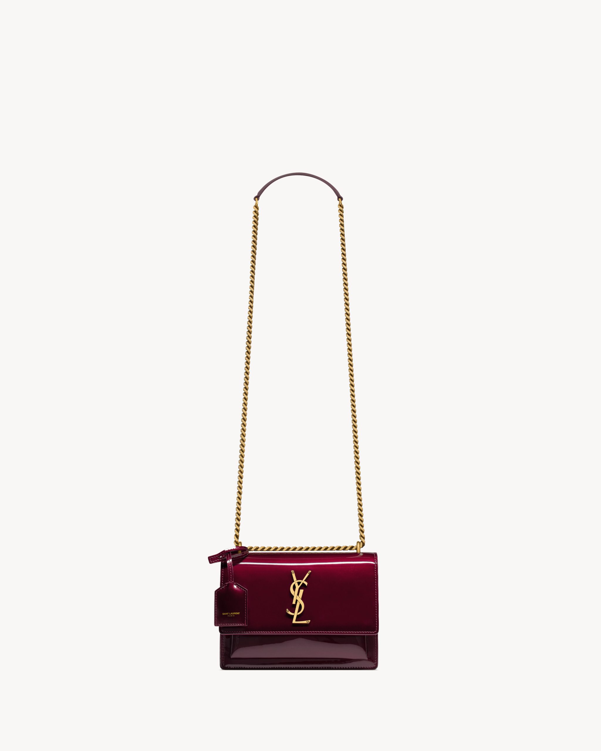 YSL SUNSET small in patent leather - Image 1